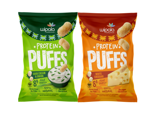 Wipala Snacks Protein Puffs (6-Pack) - Your New Favorite Healthy Snack!