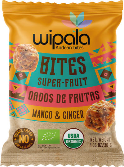 Wipala Super Fruit Bites | USDA Organic and Vegan Certified |12 Count. - Everglobe Corporation