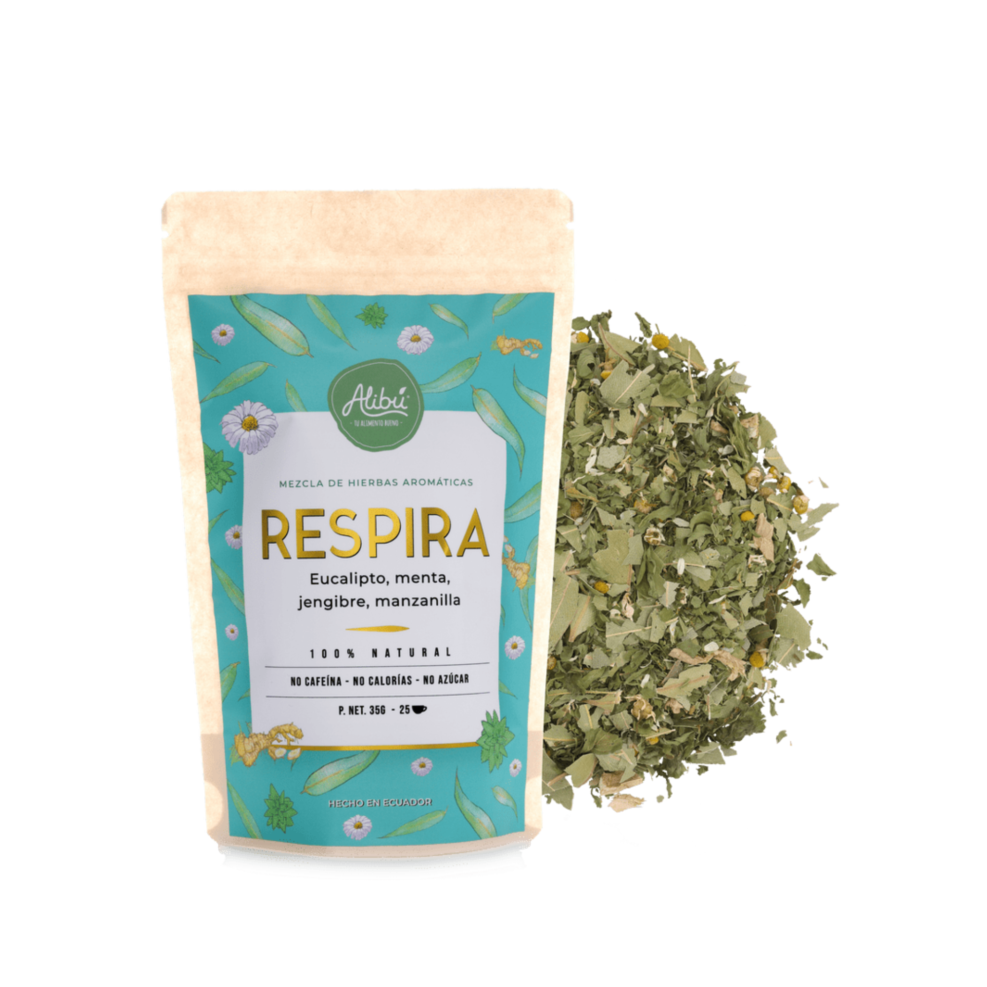 Alibu Herbal Infusions - Respira (Breathe) - Everglobe Specialty Products