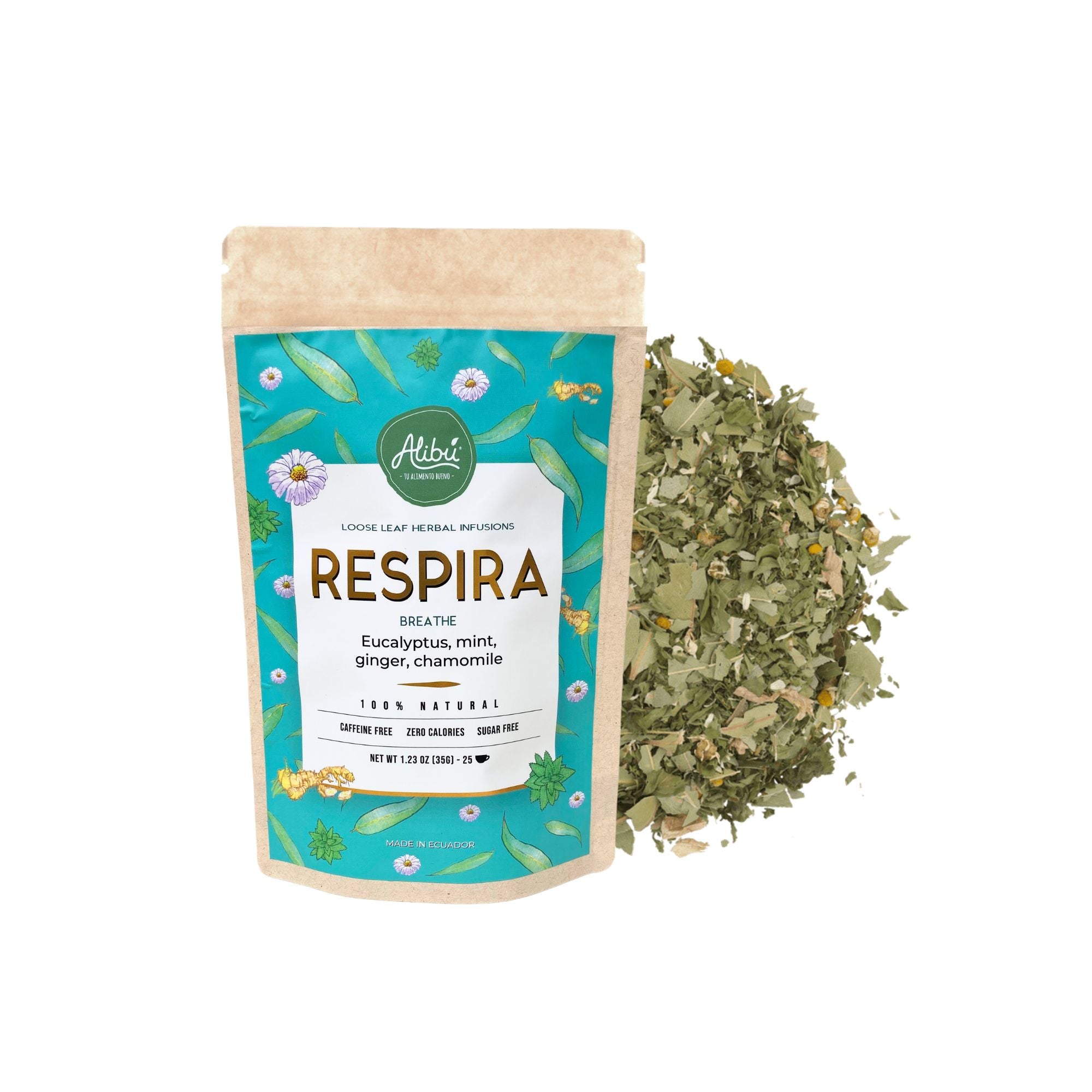 Alibu Herbal Infusions - Respira (Breathe) - Everglobe Specialty Products