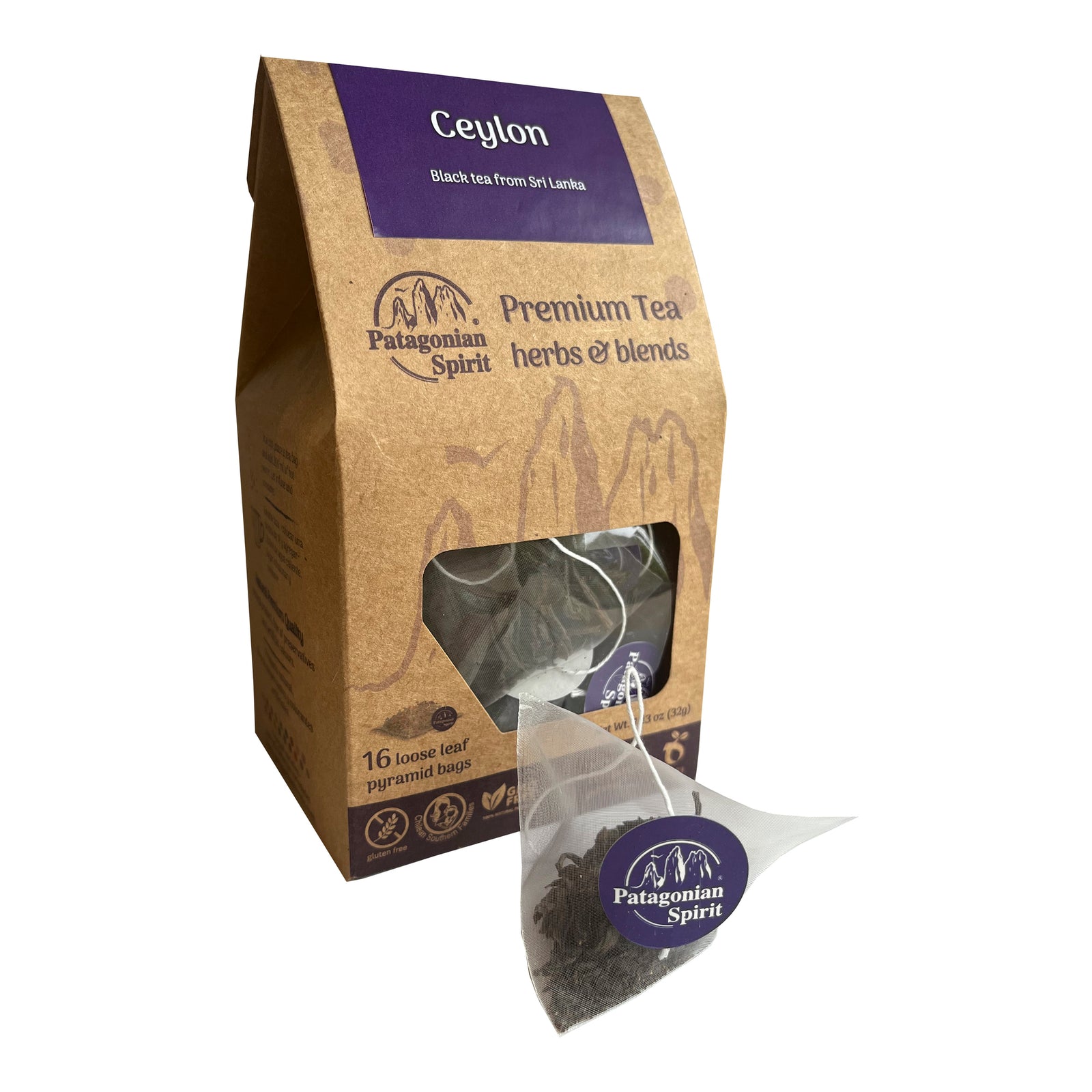 Patagonian Spirit Tea - 16 Bags per box! - Everglobe Specialty Products