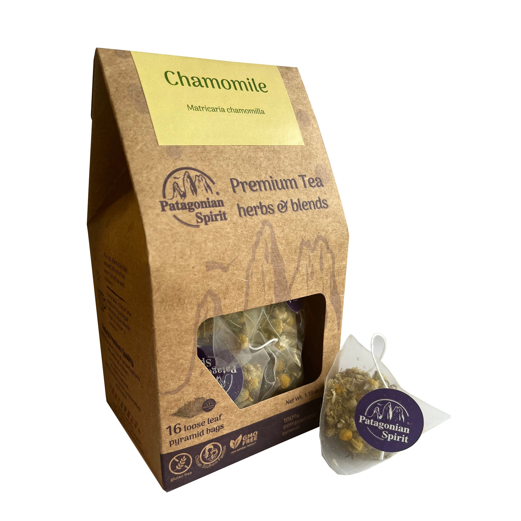 Patagonian Spirit Tea - 16 Bags per box! - Everglobe Specialty Products