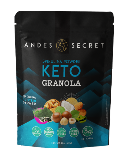 Andes Secret "Spirulina" Powder Keto Granola - Everglobe Specialty Products
