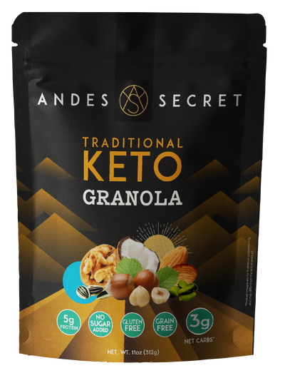 Andes Secret Keto Granola - Traditional - Everglobe Specialty Products