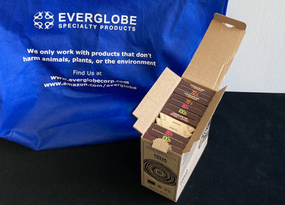 12 Pack Variety Dark Chocolate  Mix Flavored Hoja Verde Box | Organic, Gluten Free, Vegan, Non-GMO - Everglobe Corporation